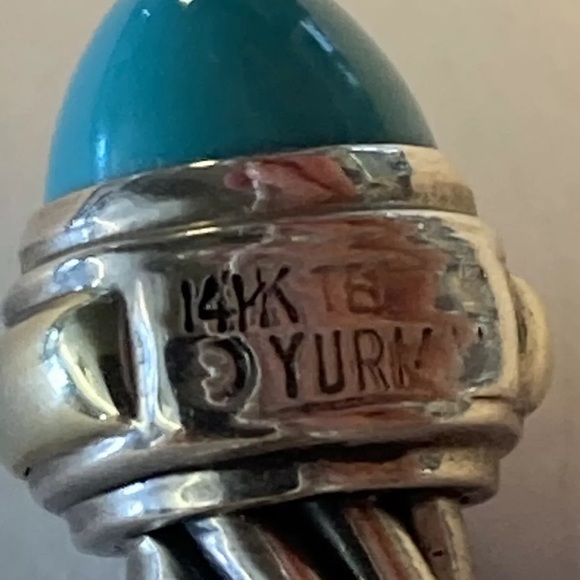 David Yurman 7mm Turquoise Bracelet - Picture 11 of 14